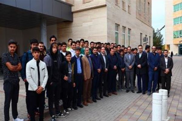 بازدید دانش آموزان دبیرستان شریفی از دانشگاه بناب